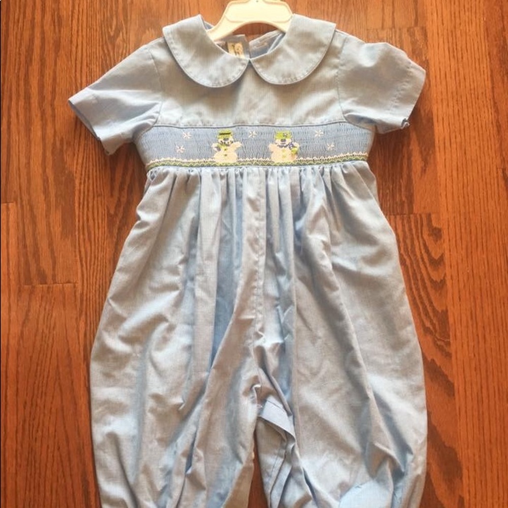 Boys Christmas bubble 24m